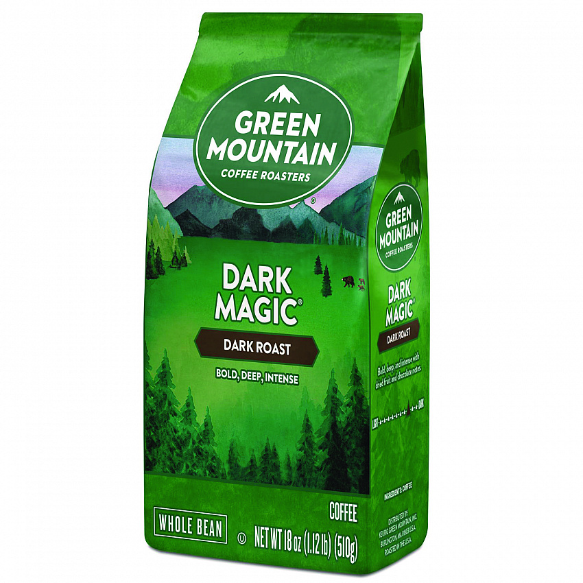 Dark Magic Whole Bean Coffee, 18 oz Bag (7568EA)