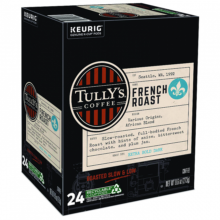 French Roast Coffee K-Cups, 24/Box (192619)