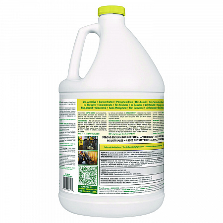 Industrial Cleaner and Degreaser, Concentrated, 1 gal Bottle, 6 Bottles/Carton (14010)