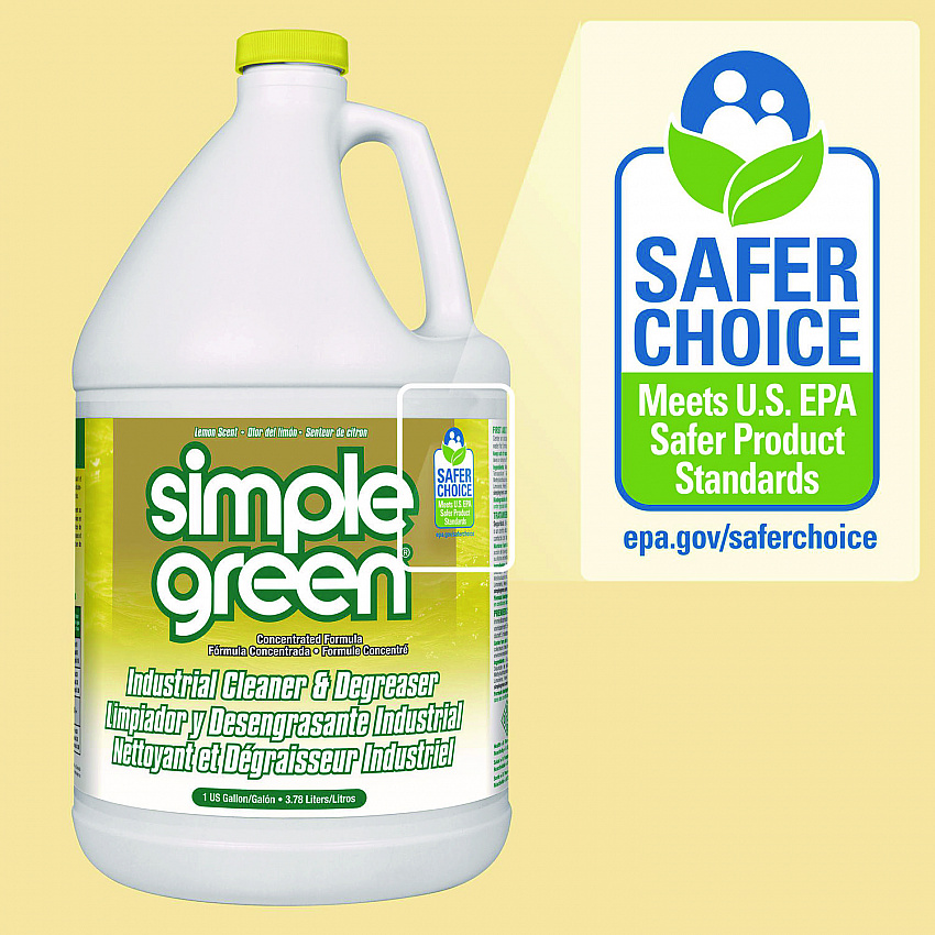 Industrial Cleaner and Degreaser, Concentrated, 1 gal Bottle, 6 Bottles/Carton (14010)