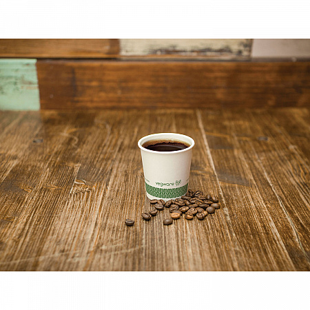 62-Series Compostable Hot Cups, 4 oz, Paper, White, 1,000/Carton (LV4G)