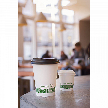 62-Series Compostable Hot Cups, 4 oz, Paper, White, 1,000/Carton (LV4G)