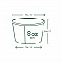 Soup Containers, 8 oz, 3.5