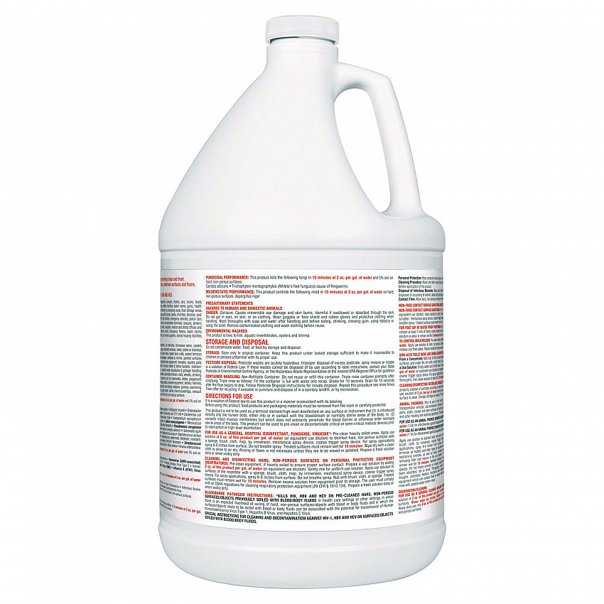 d Pro 3 Plus Antibacterial Concentrate, Herbal Scent, 1 gal Bottle, 6/Carton (01001)