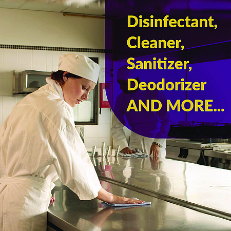 d Pro 5 Disinfectant, Unscented, 1 gal Bottle, 4/Carton (30501CT)
