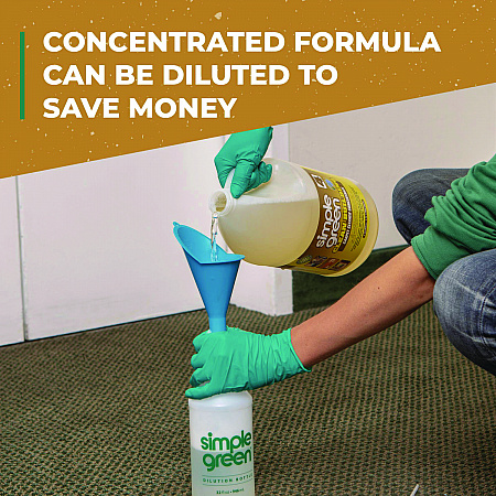 Clean Building Carpet Cleaner Concentrate, Unscented, 1gal Bottle (11201)
