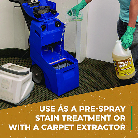 Clean Building Carpet Cleaner Concentrate, Unscented, 1gal Bottle (11201)