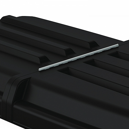 3/4 Cubic Yard Tilt Truck Lid, 31.69 x 67 x 6.9, Black (RMTT75LID)