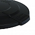 55-Gallon Utility Trash Can Lid, 28.25 x 26.75 x 3, Black (TCU55GLIDD)