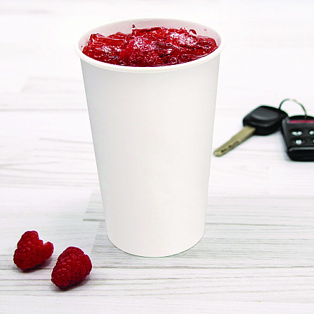 Double Sided Poly (DSP) Paper Cold Cups, 16 oz, White, 50 Cups/Sleeve, 20 Sleeves/Carton (RP16P2050)