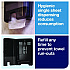 Xpress Multifold Hand Towel Dispenser H2, 11.9 x 4 x 17.5, Black (553028)
