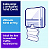 Xpress Mini Multifold Hand Towel Dispenser H2, 11.9 x 4 x 11.6, White (553120)