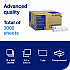 Xpress Compressed Multifold Hand Towels, 1-Ply, 8.3 x 9.25, White, 250/Pack, 12 Packs/Carton (424834)