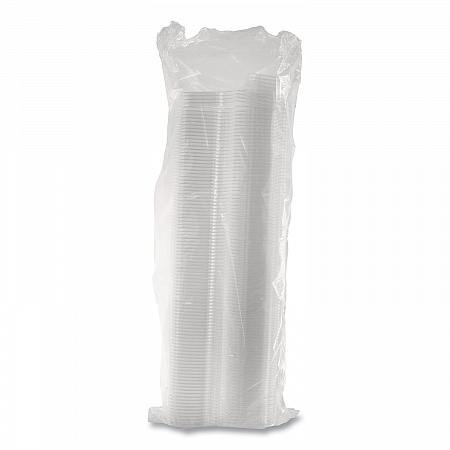 ClearPac SafeSeal Tamper-Resistant/Evident Containers, Flat Lid, 4 oz, 3.72 x 4.2 x 1.41, Clear, 100/Pack, 4 Packs/Carton (CH4DEF)