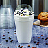Dome-Top Sundae/Cold Cup Lids, Fits 12 oz to 24 oz Cold Cups, Plastic, Clear, 1,000/Carton (16LCDHX)