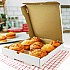 Corrugated Pizza Boxes, 12 x 12 x 1.97, White/Brown, 50/Carton (FPPBF12W)