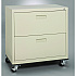 File Cabinet Dolly, 1,000 lb Capacity, 42 x 24 x 4, Black (15030)