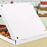 Corrugated Pizza Boxes, 16 x 16 x 1.97, White/Brown, 50/Carton (FPPBF16W)