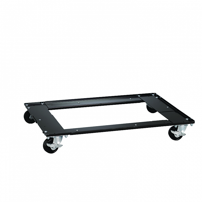 File Cabinet Dolly, 1,000 lb Capacity, 42 x 24 x 4, Black (15030)