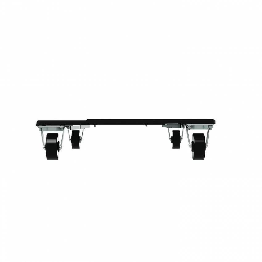 File Cabinet Dolly, 1,000 lb Capacity, 42 x 24 x 4, Black (15030)