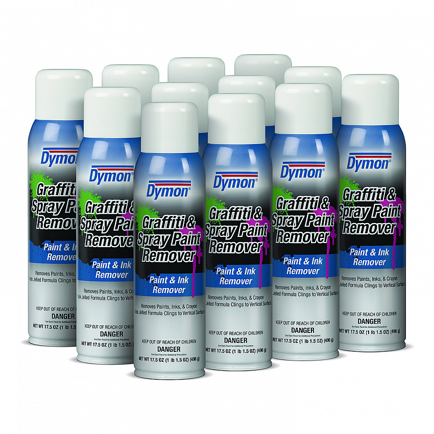 Graffiti/Paint Remover, Jelled Formula, 17.5 oz Aerosol Spray (07820)