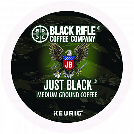 Just Black Coffee K-Cups, 22/Box (0547)