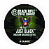 Just Black Coffee K-Cups, 88/Carton (0547CT)