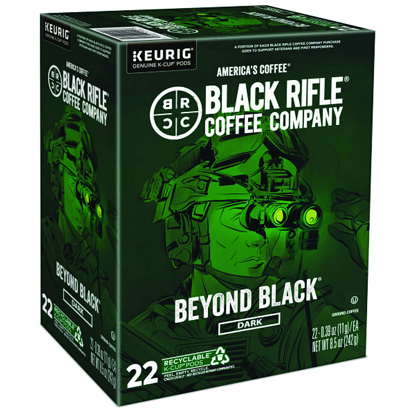 Beyond Black Coffee K-Cups, 22/Box (0499)