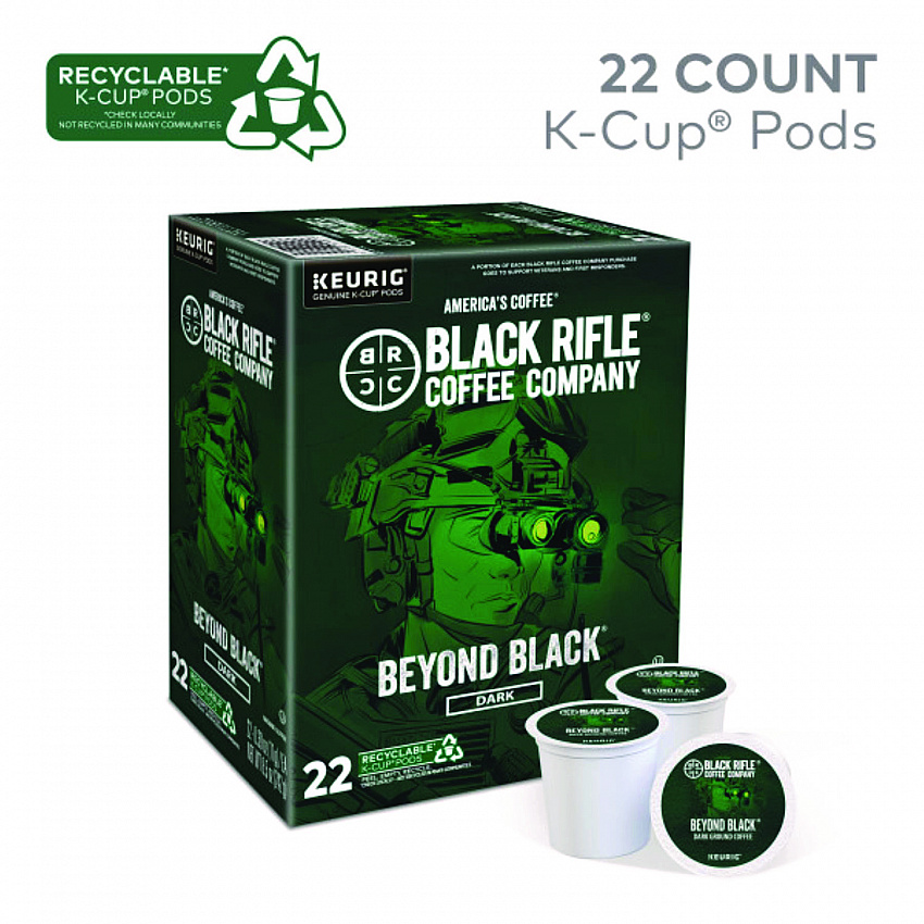 Beyond Black Coffee K-Cups, 88/Carton (0499CT)