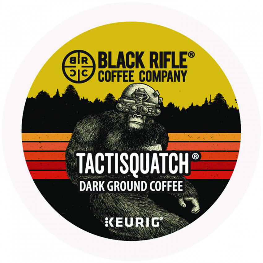 Tactisquatch Coffee K-Cups, 22/Box (0490)