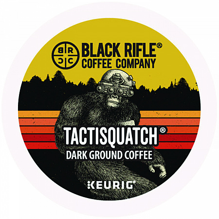 Tactisquatch Coffee K-Cups, 88/Carton (0490CT)