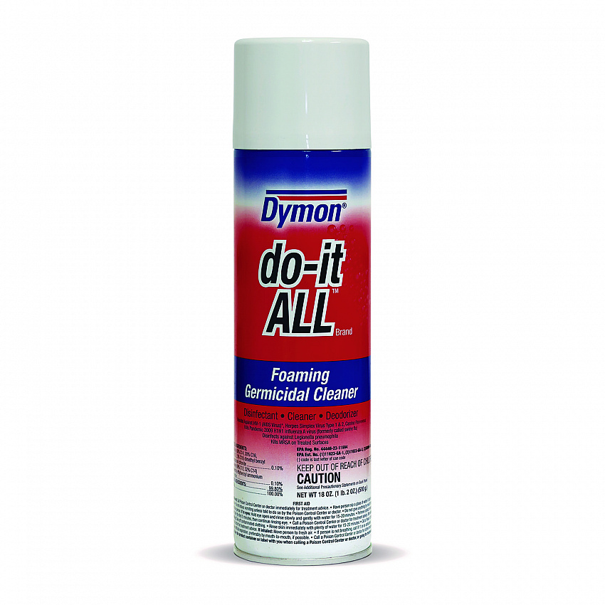do-it-ALL Germicidal Foaming Cleaner, 18 oz Aerosol Spray, 12/Carton (08020CT)