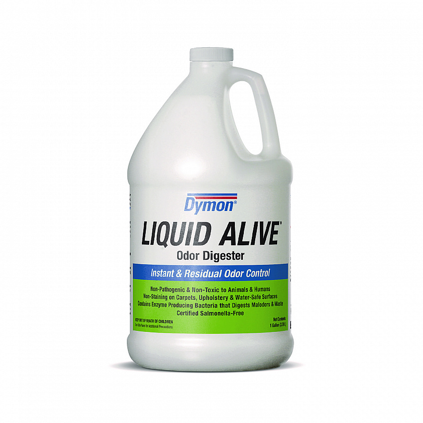 LIQUID ALIVE Odor Digester, 1 gal Bottle, 4/Carton (33601)