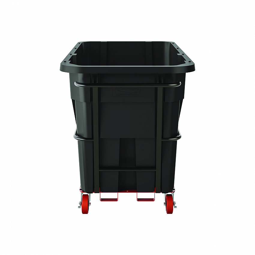 1.5 cu yd Heavy Duty Tilt Truck, Forkliftable Frame, 2,200 lb Capacity, Black (RMTTHD150D)
