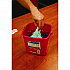 Color-Changing Rechargeable Sanitizer Indicator Towels, 1-Ply, 13.5 x 18, Unscented, Yellow/White/Blue, 150/Carton (9600)