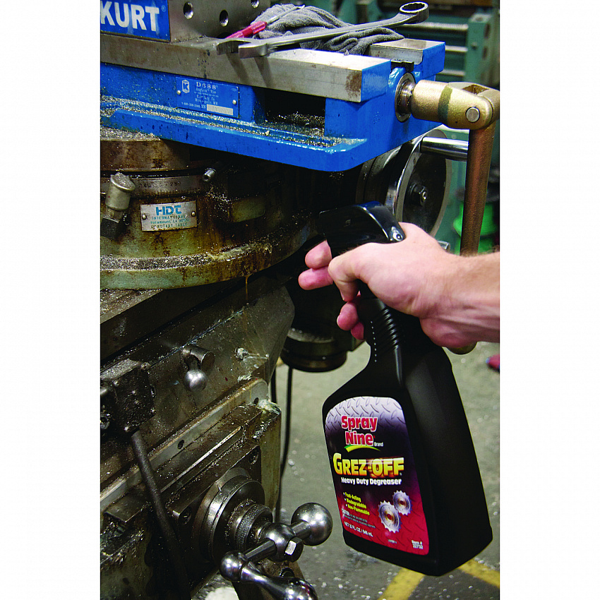 Grez-off Heavy-Duty Degreaser, 32 oz Spray Bottle, 12/Carton (22732)