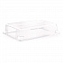 StorPlus Polycarbonate Food Storage Container, 8.5 gal, 18 x 26 x 6, Clear, Plastic (1062107)