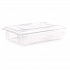 StorPlus Polycarbonate Food Storage Container, 8.5 gal, 18 x 26 x 6, Clear, Plastic (1062107)