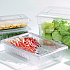 StorPlus Polycarbonate Food Storage Container, 8.5 gal, 18 x 26 x 6, Clear, Plastic (1062107)