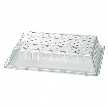 StorPlus Polycarbonate Food Storage Container Colander, 18 x 26 x 5, Clear, Plastic (1062807)