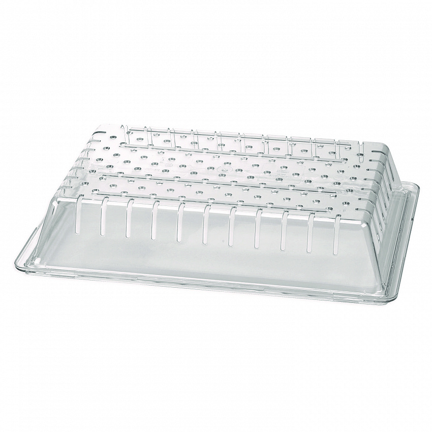 StorPlus Polycarbonate Food Storage Container Colander, 18 x 26 x 5, Clear, Plastic (1062807)