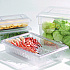 StorPlus Polycarbonate Food Storage Container Colander, 18 x 26 x 5, Clear, Plastic (1062807)
