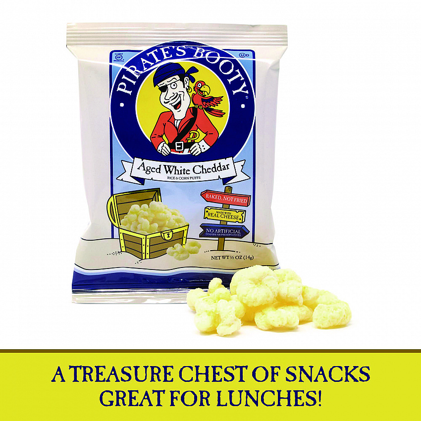 Puffs, Aged White Cheddar, 0.5 oz Bag, 36/Box (22000092)