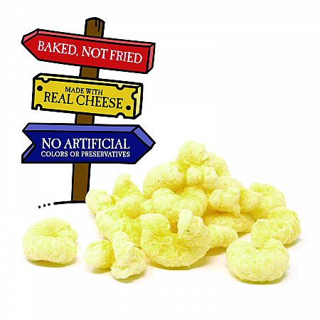Puffs, Aged White Cheddar, 0.5 oz Bag, 36/Box (22000092)