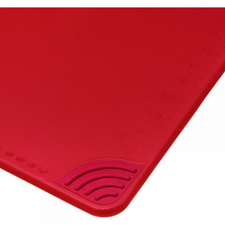 Saf-T-Grip Cutting Board, Plastic, 24 x 18, x 0.5, Red (CBG182412RD)