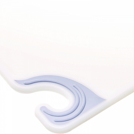 Saf-T-Grip Cutting Board, Plastic, 24 x 18 x 0.5, White (CBG182412WH)