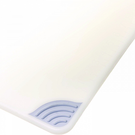 Saf-T-Grip Cutting Board, Plastic, 24 x 18 x 0.5, White (CBG182412WH)