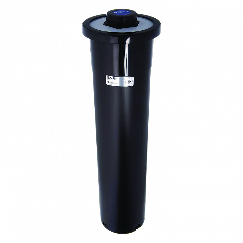 EZ-Fit One-Size-Fits-All Cup Dispenser, For 8 oz to 46 oz Cups, Black (C2410C)
