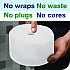OptiServe High-Capacity Coreless Toilet Paper, 2-Ply, White, 1,500 Sheets/Roll, 18 Rolls/Carton (472887)