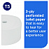 OptiServe High-Capacity Coreless Toilet Paper, 2-Ply, White, 1,500 Sheets/Roll, 18 Rolls/Carton (472887)